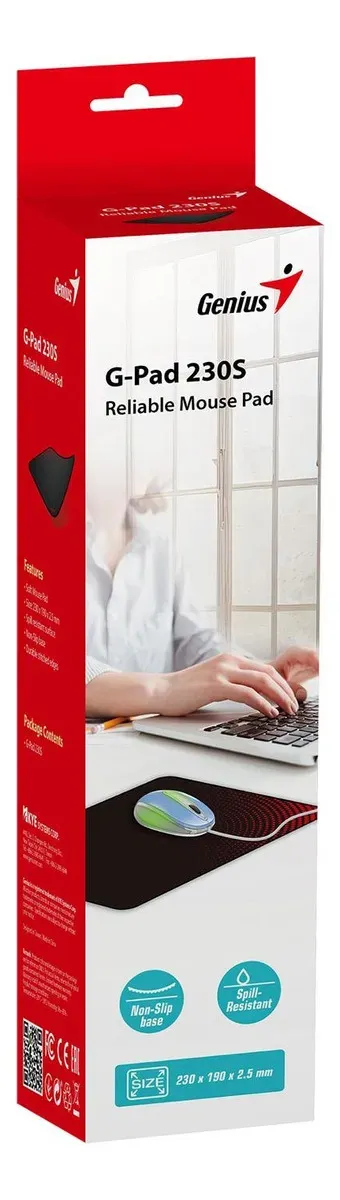 TAPETE GENIUS G-PAD 230S PAD MOUSE (31250019400), vista 3